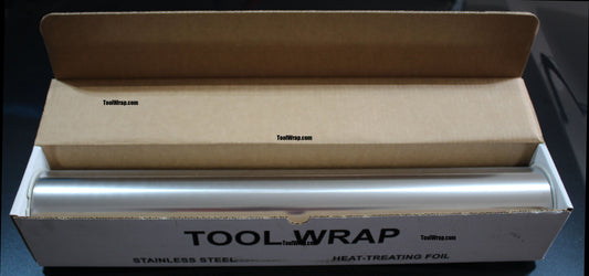 25' Type 309 Stainless Steel Tool Wrap 25' x 24" x .002 - Tool Wrap